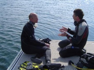 Consejos del instructor duranle el curso de buceo 